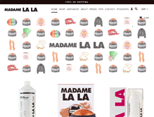 Tablet Screenshot of madamelala.com